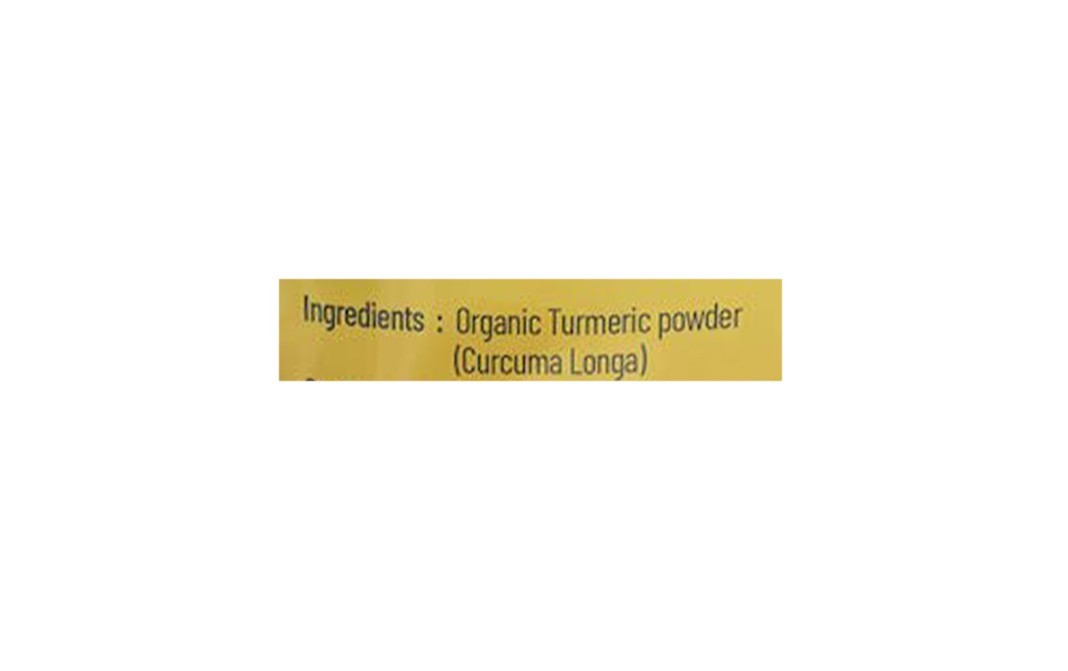 The Divine Foods Organic Turmeric Powder High on Curcumin   Pack  500 grams